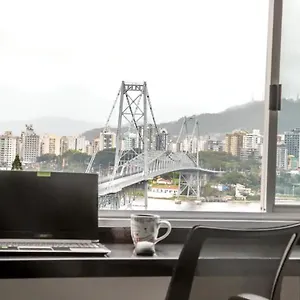 Magnífico Em Apto Com Vista Espetacular Florianópolis